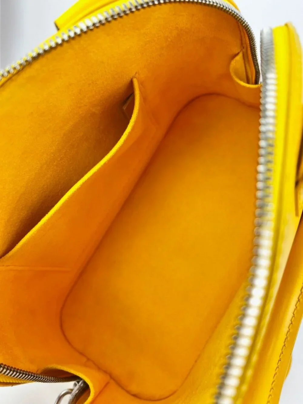 LOUIS VUITTON Alma BB Epi Leather Shoulder Bag